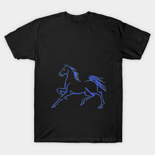 cheval,horse T-Shirt by boubas39